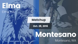 Matchup: Elma vs. Montesano  2016