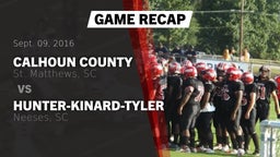 Recap: Calhoun County  vs. Hunter-Kinard-Tyler  2016