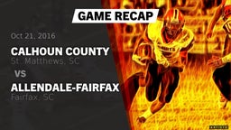 Recap: Calhoun County  vs. Allendale-Fairfax  2016