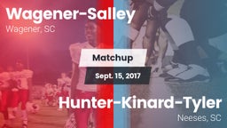 Matchup: Wagener-Salley vs. Hunter-Kinard-Tyler  2017