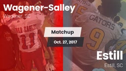Matchup: Wagener-Salley vs. Estill  2017