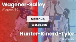 Matchup: Wagener-Salley vs. Hunter-Kinard-Tyler  2019