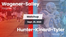 Matchup: Wagener-Salley vs. Hunter-Kinard-Tyler  2020
