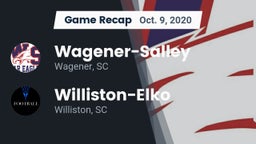 Recap: Wagener-Salley  vs. Williston-Elko  2020