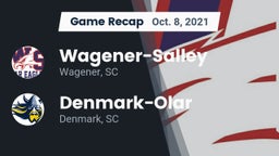 Recap: Wagener-Salley  vs. Denmark-Olar  2021