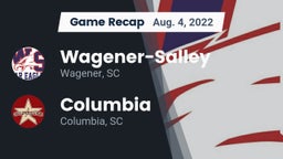 Recap: Wagener-Salley  vs. Columbia  2022
