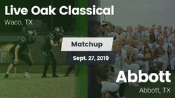 Matchup: Live Oak Classical vs. Abbott  2019