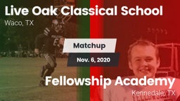 Matchup: Live Oak Classical vs. Fellowship Academy 2020