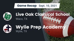 Recap: Live Oak Classical School vs. Wylie Prep Academy  2021