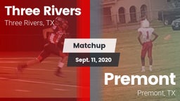 Matchup: Three Rivers vs. Premont  2020