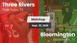 Matchup: Three Rivers vs. Bloomington  2020