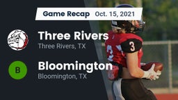 Recap: Three Rivers  vs. Bloomington  2021