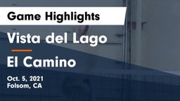 Vista del Lago  vs El Camino Game Highlights - Oct. 5, 2021