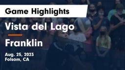 Vista del Lago  vs Franklin  Game Highlights - Aug. 25, 2023