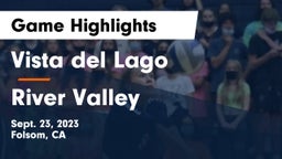 Vista del Lago  vs River Valley  Game Highlights - Sept. 23, 2023