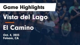 Vista del Lago  vs El Camino  Game Highlights - Oct. 4, 2023