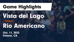 Vista del Lago  vs Rio Americano  Game Highlights - Oct. 11, 2023