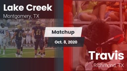 Matchup: Lake Creek High Scho vs. Travis  2020