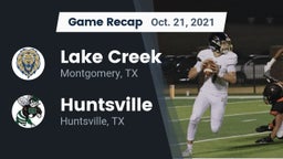 Recap: Lake Creek  vs. Huntsville  2021