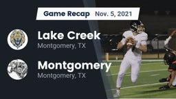 Recap: Lake Creek  vs. Montgomery  2021