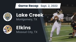 Recap: Lake Creek  vs. Elkins  2022