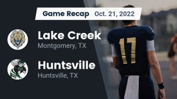 Recap: Lake Creek  vs. Huntsville  2022