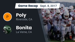 Recap: Poly  vs. Bonita  2017