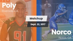 Matchup: Poly  vs. Norco  2017