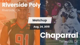 Matchup: Poly  vs. Chaparral  2018