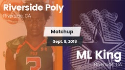 Matchup: Poly  vs. ML King  2018