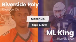 Matchup: Poly  vs. ML King  2018