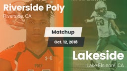Matchup: Poly  vs. Lakeside  2018