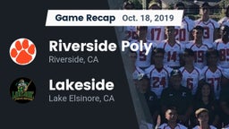 Recap: Riverside Poly  vs. Lakeside  2019