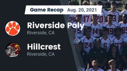 Recap: Riverside Poly  vs. Hillcrest  2021
