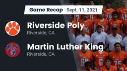 Recap: Riverside Poly  vs. Martin Luther King  2021