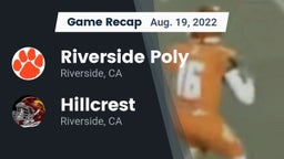 Recap: Riverside Poly  vs. Hillcrest  2022