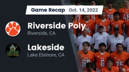 Recap: Riverside Poly  vs. Lakeside  2022