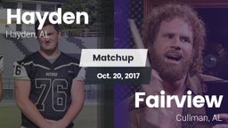 Matchup: Hayden vs. Fairview  2017