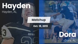 Matchup: Hayden vs. Dora  2019
