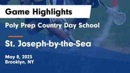 Poly Prep Country Day School vs St. Joseph-by-the-Sea  Game Highlights - May 8, 2023