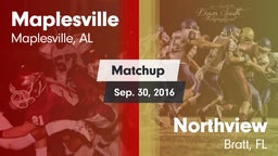 Matchup: Maplesville vs. Northview  2016