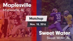 Matchup: Maplesville vs. Sweet Water  2016