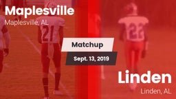 Matchup: Maplesville vs. Linden  2019
