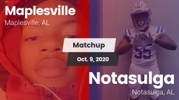 Matchup: Maplesville vs. Notasulga  2020