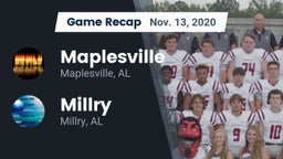 Recap: Maplesville  vs. Millry  2020