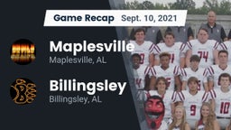 Recap: Maplesville  vs. Billingsley  2021