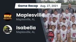 Recap: Maplesville  vs. Isabella  2021