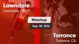 Matchup: Lawndale vs. Torrance  2016