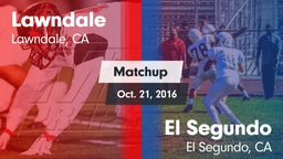 Matchup: Lawndale vs. El Segundo  2016