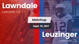 Matchup: Lawndale vs. Leuzinger  2017